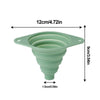 Foldable Silicone Kitchen Funnel - Portable Bottle Funnel for Oil, Beer and Fuel