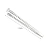 Stainless Steel Kitchen Tongs 9.5 in (24 cm) and 11 in (28 cm) BBQ Grill Serving Tongs