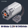 Technical MOC Micro Motor Kit – RC Power Functions Accessories for DIY Car Building Blocks