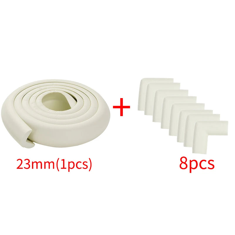 2M Baby Safety Corner Protector – Childproof Furniture Edge Guard with Adhesive Tape