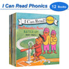 I Can Read Phonics – 12-Book Set, My Very First Picture Books for Kids and Babies Montessori Reading Story Collection