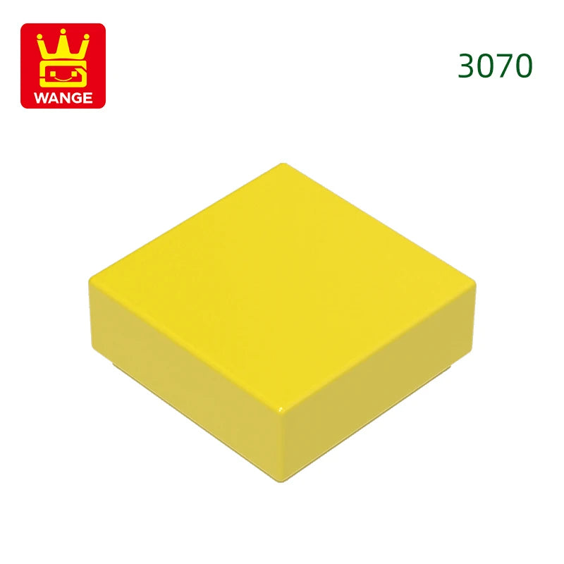 Wange 666PCS Wooden MOC Loose Parts – 1x1 Light Area Building Blocks, DIY Toy Assembly Set for Children, Compatible with Bricks, Gift with Storage Box
