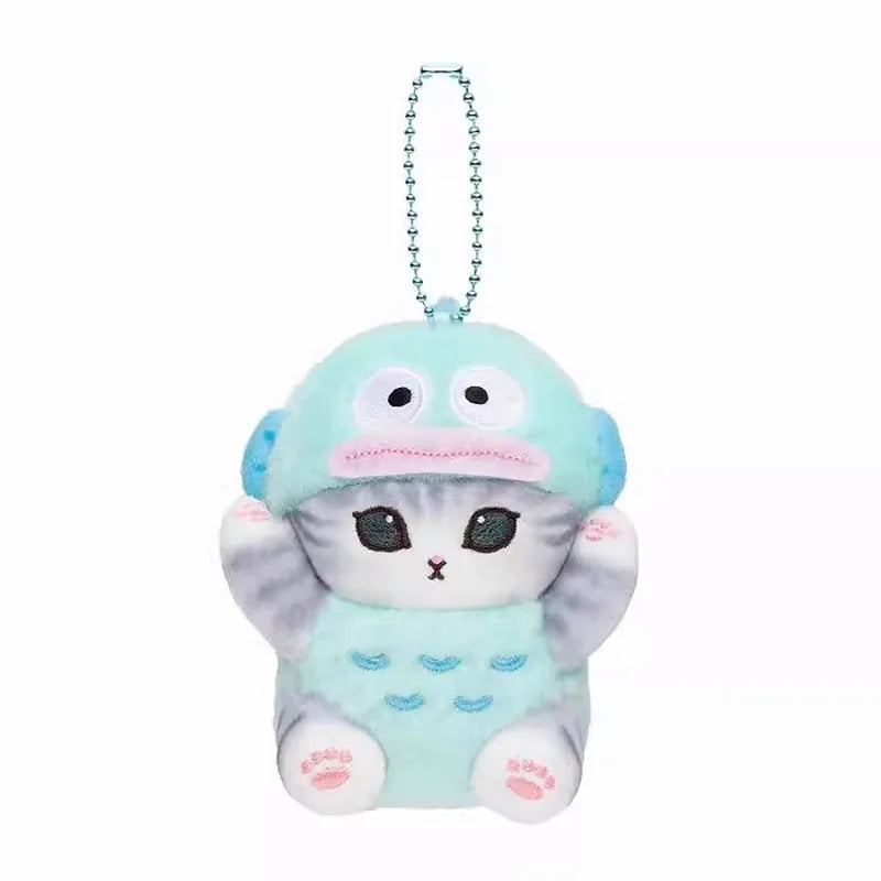Sanrio Hello Kitty Gudetama Kero Kero Keroppi Plush Backpack Pendant Keychain Gift