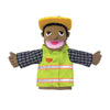 Big Plush Hand Puppets, Cartoon Doctor Police Nurse Teacher Ventriloquism Dolls