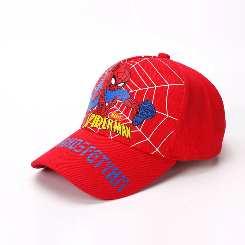 Disney Spider-Man Kids Baseball Cap — Cute Adjustable Sun Hat & Visor for Boys & Girls, Unisex (Ages 3–8 | 50–54 cm / 19.7–21.3 in)