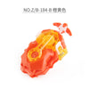 Z B-184 8-Color Metal Tube Custom LR Spinning Tops Launcher – Toy Set for Kids