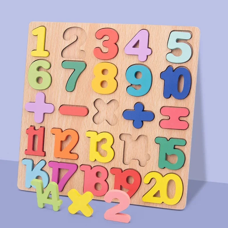 Educational Rainbow Tower Four Column Shape Twist Baby Toy