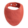 Organic Cotton Baby Bibs | Muslin Scarf Bandana Burp Cloth for Boys & Girls | Absorbent Triangle Gauze Feeding Bibs - Kidzy Market