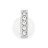 Glitter Rhinestone Alphabet Shoe Charms — Crystal Letter PVC Shoe Decoration for Clogs, Backpacks & Wristbands (2.5–3 cm / 0.98–1.18 in) - 1 Piece