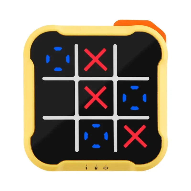 Electronic Tic Tac Toe Game - Noughts and Crosses, Memory Training Toy, Portable Travel Game for Kids & Adults