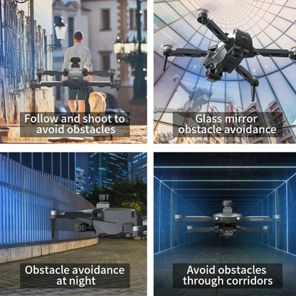 L600 Pro Max GPS Drone 4K 3-Axis PTZ HD Dual Camera Obstacle Avoidance Brushless Motor 5G WiFi RC Quadcopter Toy
