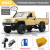 ZWN 1:12 RC Car MN82 PRO with Headlights and 4WD Off-Road Pickup Truck