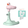 LazyChild Baby Standing Bath – Adjustable Non-Slip Duck Shower Table With Spine Support