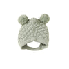 Newborn Baby Shoes Knitted Infant Girls Boys Boots Cute Butterfly-Knot Toddler Walk Bed Shoes Warm 0-18M Accessories Hats Gloves