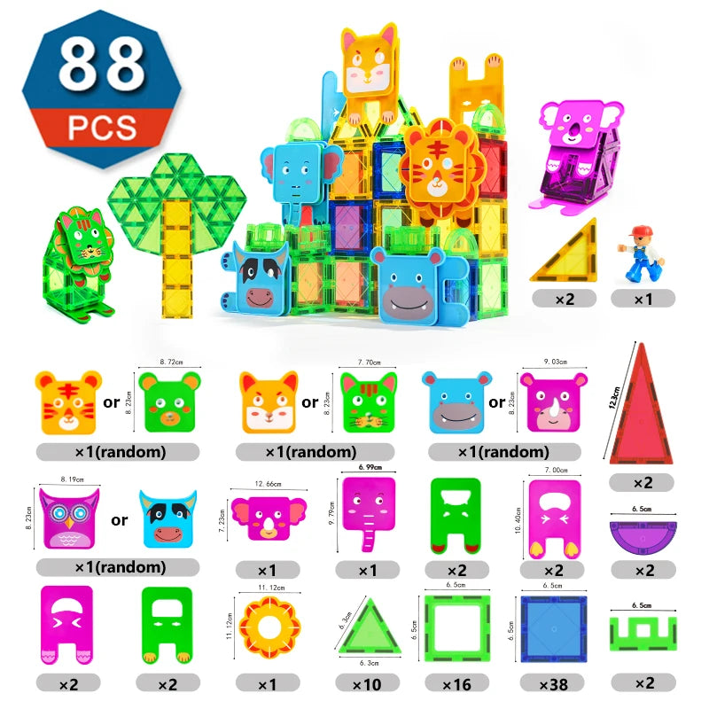 Romboss Magnetic Building Blocks Puzzle Set for Kids