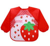 Waterproof Baby Eating Smock – Toddler Cartoon Long Sleeve Art Apron, Soft Feeding Bib & Burp Cloth for Boys & Girls - Kidzy Market
