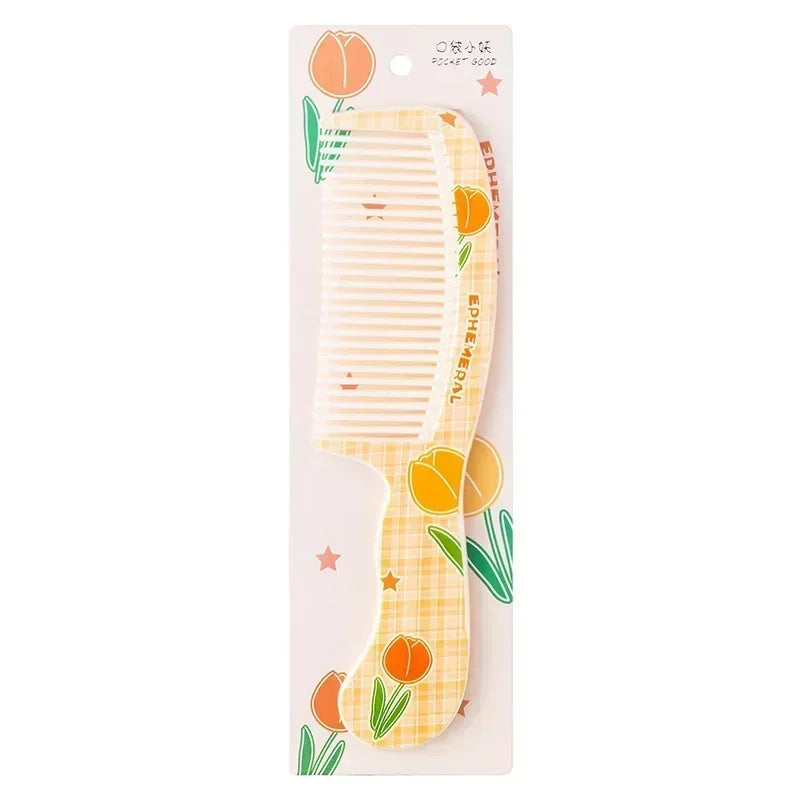 New Portable Untangling Hair Brush - Health Care Tools for Kids - Cute Rabbit & Bear Hairbrush Comb for Girls - Hair Accessories