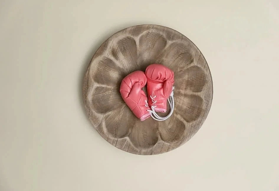 Newborn Baby Boxer Boxing Robe Set with Gloves & Shorts – Photography Props for Baby’s Birthday Photoshoot