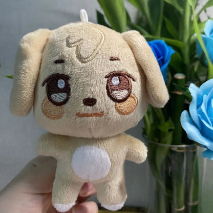 4-Inch Kpop ATEEZ Plush Keychain Pendant – Aniteez Design Featuring Hongjoong, Seonghwa, Yunho, Yeosang, San, Mingi, Wooyoung, Jongho