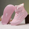 Kids Barefoot Wide-Toe Snow Boots – Unisex Warm Minimalist Winter Boots for Toddlers & Little Kids