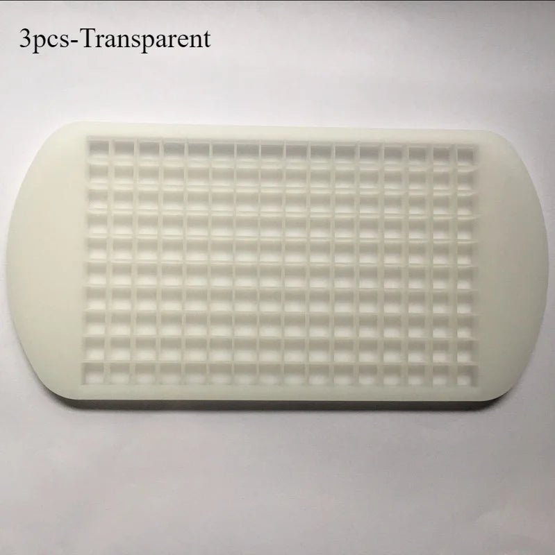 Food Grade Silicone Ice Cube Tray Mini Square Ice Mold 1 or 3 Pcs
