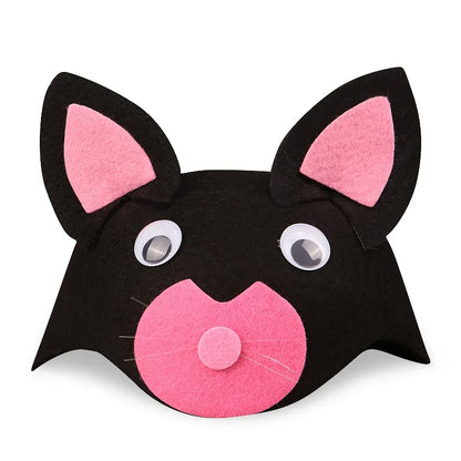 Kids Forest Animal Felt Party Hat – Duck, Bird & Rabbit Carnival Cap | Children's Day Party Costume