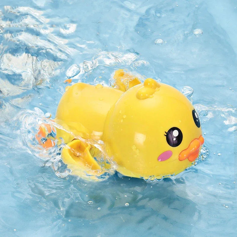Baby Clockwork Swimming Dolls Bath Toy – Cute Animals for Kids