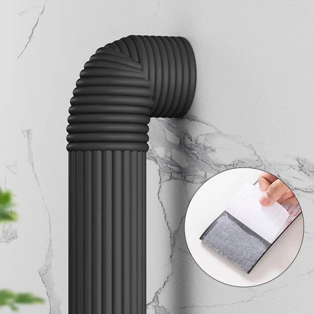 Water Pipe Self-Adhesive Soundproof Cotton – Waterproof Mildew-Resistant Sealing Strip for Toilets & Kitchens