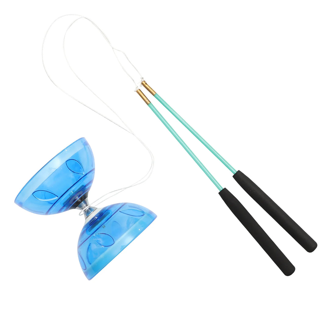 Chinese Diabolo Yo-Yo (Triple Bearing, Professional Juggling Toy for Kids & Adults, Party Favors & Fitness Agility)