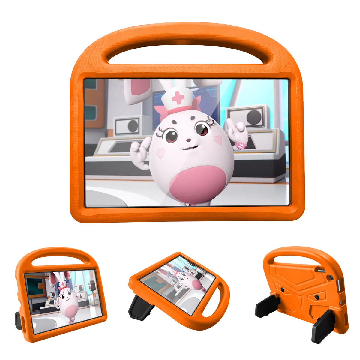 Kids EVA Tablet Case with Stand for Amazon Fire HD 10 - 10.1-Inch, Cute Cartoon Sparrows, Shockproof Waterproof – view 10
