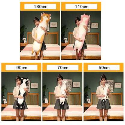 Funny Long Cat Plush Toy 50/70/90/110/130cm (19.7/27.6/35.4/43.3/51.2 Inches)