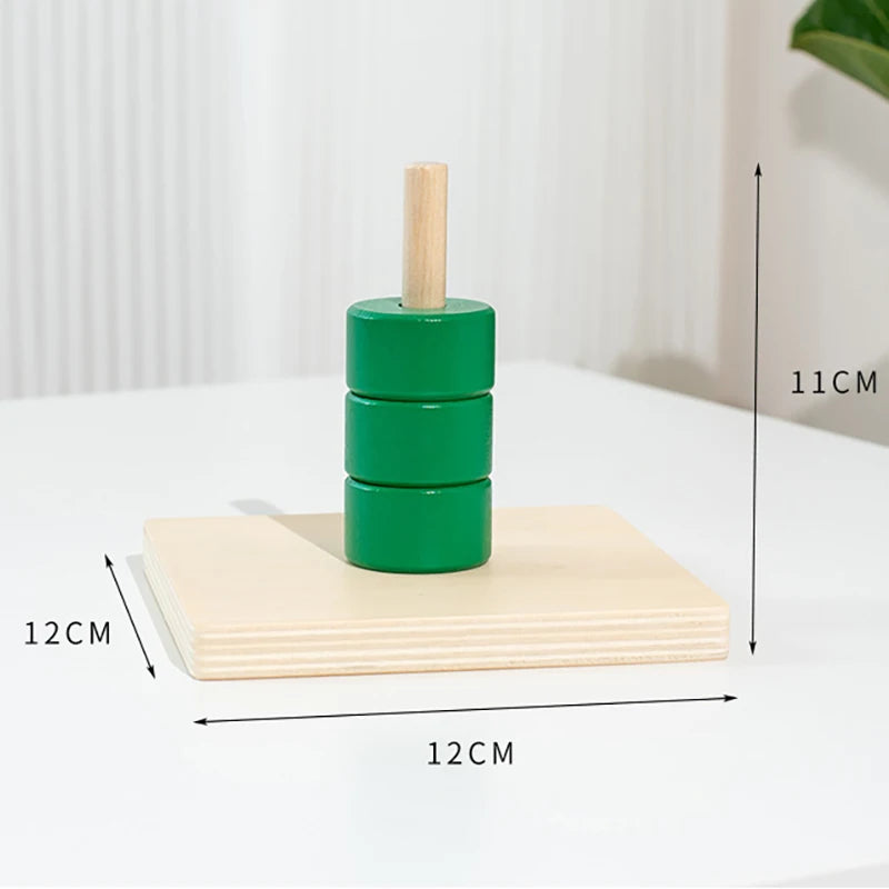 Wooden Montessori Baby Toy – Object Permanence Coin Box and Ball Drop for Sensory, Fine Motor Skills, and Early Education, Ages 1-3 Years