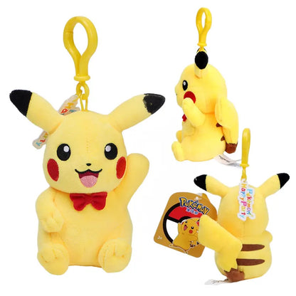 Pokemon Pikachu Mew Squirtle Charmander Plush Toy Keychain – Kawaii School Bag and Backpack Pendant