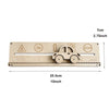 Montessori Busy Board DIY Accessories – Learning and Educational Components, Wooden Parts for Baby Activity Board Games
