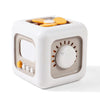 6-in-1 Montessori Busy Cube Sensory Activity Toy for Toddlers - Travel-Friendly Educational Toy Ages 0-6