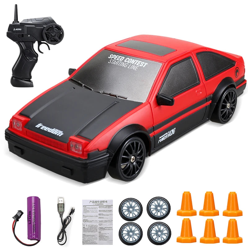 2.4G Remote Control Car with Four-Wheel Drive and High-Speed Drifting