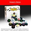 Hive-Style Wooden Strategy Board Game - 2-Player Family & Party Game, 28 Hex Pieces