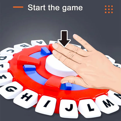 Spanish Basta Game - Fast-Paced Family Gathering Letter Toy - Learning Letters for Adults & Children - Juegos de Mesa