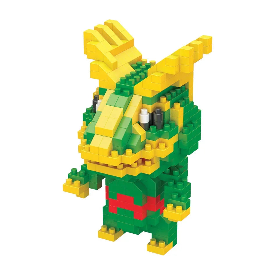 DIY Pokemon Mini Building Blocks – Pikachu, Charizard, Eevee, Mewtwo Anime Model Toys