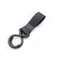 Black Stroller Organizer Bag Large Capacity Hanging Pram Diaper & Bottle Holder with Insulated Cup Holders