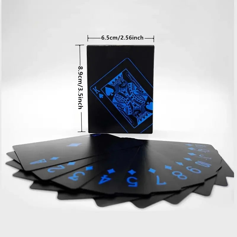 Waterproof PVC Illusionist Poker Cards (Durable Design, Perfect for Game Nights & Parties)