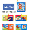 Baby Cloth Book – Intelligence Development Soft Learning and Reading Toy with Rattle for Infants 0–12 Months