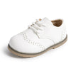 KIDSUN Fashion Kids Shoes – Lace-up PU Leather Multicolor Casual Princess Shoes for Girls