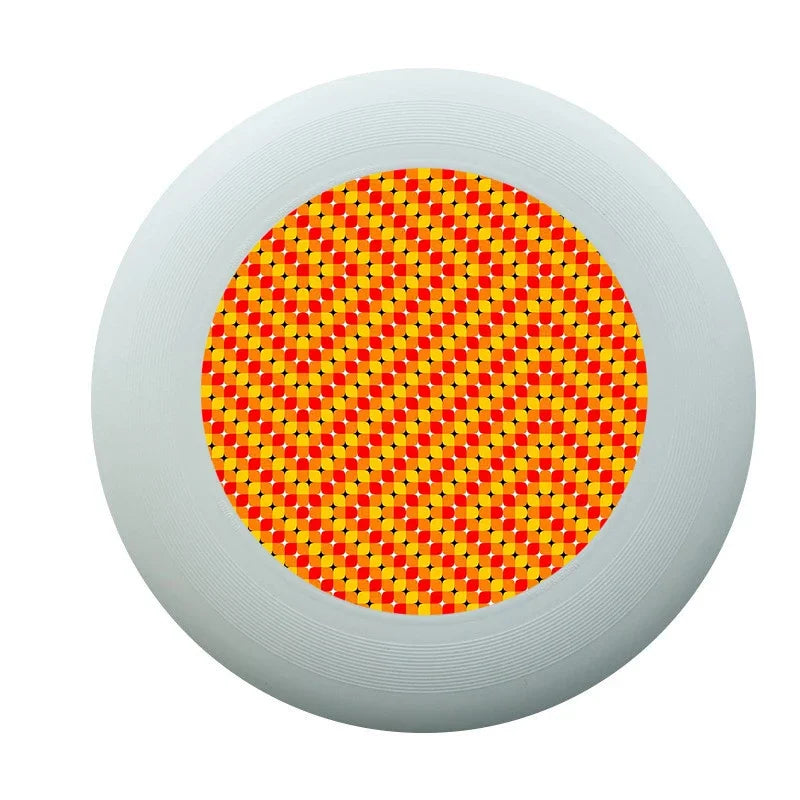 Colorful Flying Disc Frisbee - Portable Outdoor Game & Sports Toy for Kids & Adults (200mm/7.9 in & 275mm/10.8 in)