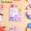 Origami Paper Kit – 30 & 108 Sheets Folding Set with Guide Book for Beginners | DIY Paper Crafts Gifts