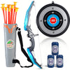 Kids LED Archery Toy Set – Hand-Eye Coordination Training, Indoor/Outdoor Sports Gift for Halloween & Christmas