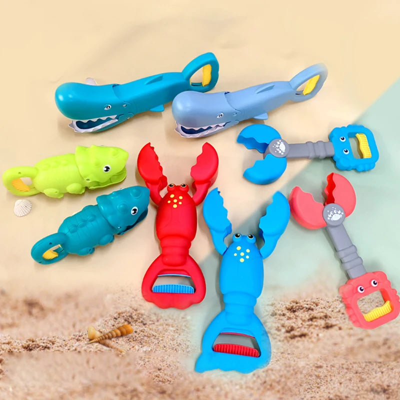 Animal Sand Grabber Lobster Claw — Beach, Pool & Bathtub Toy For Kids