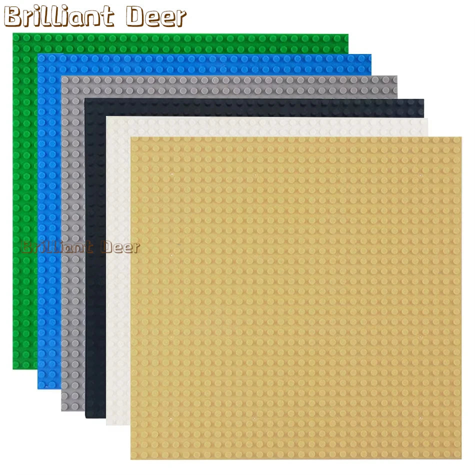 32x32 and 32x16 Dots Classic Building Blocks Base Plates – MOC DIY Small Bricks for City Figures and Kids Toys