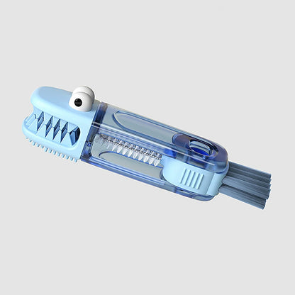 1Pcs 4-in-1 Bottle Gap Cleaner Brush – Multifunctional Cup Cleaning Brushes, Water Bottle Clean Tool, Mini Silicone U-Shaped Brush