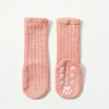 Warm Baby Calf Socks - Simple Solid Color Calf Socks for Toddler Boys & Girls | Non-Slip Floor Socks for Indoor Autumn & Winter, Newborn